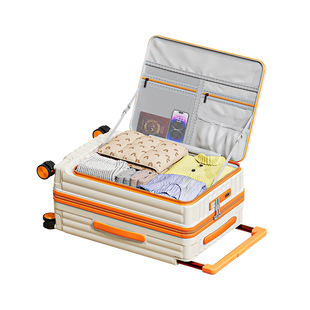 行李箱2025新款侧开盖旅行箱大容量28宽拉杆密码箱20寸小型登机箱