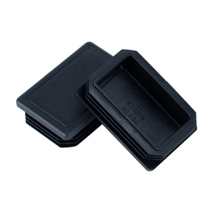 包邮方管堵头方形塑料内塞PE管塞不锈钢管封头盖帽桌椅脚垫堵塞盖