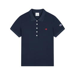 championPOLO衫女简约百搭T恤
