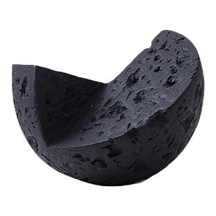 现代简约几何圆球摆件黑白蓝色客厅书柜子陈设样板房售楼部装饰品