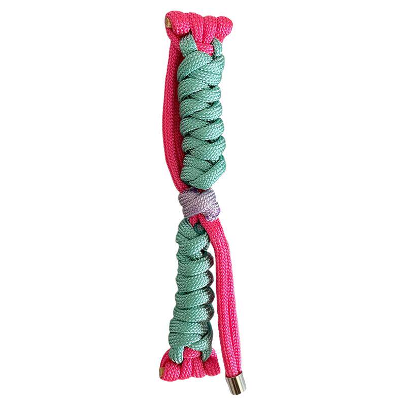 拼色扭扭带伞绳新款尼龙适用gt2华为手表GT3表带watch4pro小米3女