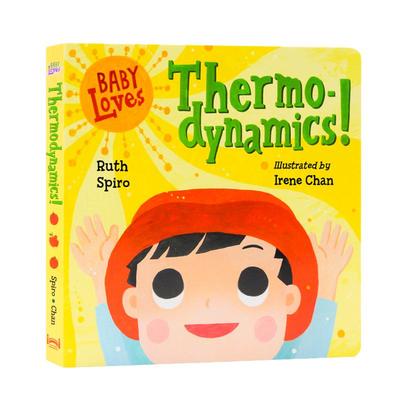 进口英文原版正版 Baby Loves Thermodynamics! Baby Loves Science 太阳和热力学 低幼儿童启蒙英语科普绘本纸板书
