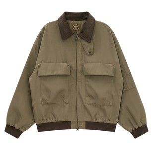 MCCEVTG美式飞行员外套男春秋宽松猎装夹克复古三防冲锋衣机能秋
