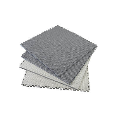 奶油风家用拼接茶几地毯客厅沙发泡沫地垫全铺大面积棉麻毯可擦洗