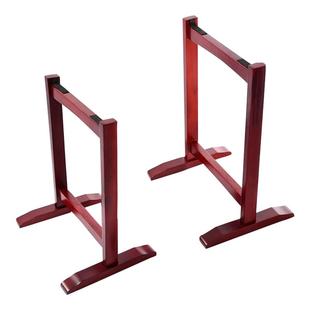 高级古筝架子家用便携式实木古筝支架不挡腿架可拆卸古筝专用琴架