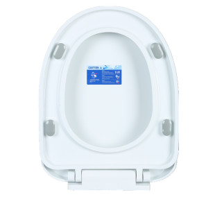 马桶盖通用家用坐便盖抽水老式加厚盖板U型V型0型马桶圈厕所配件