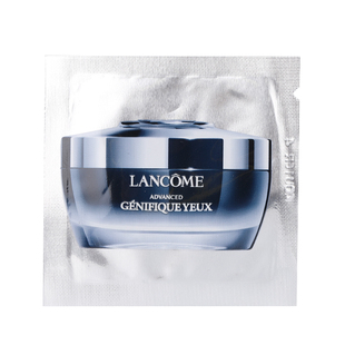 10片价 兰蔻肌底精华焕亮眼霜1ml小样小黑瓶发光眼霜淡细纹黑眼圈