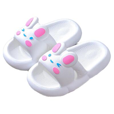 亲子款儿童拖鞋女童夏季新款可爱兔子家居室内厚底防滑男童中大童
