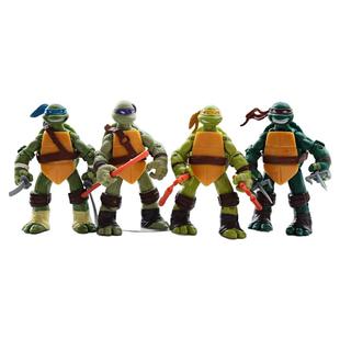 电影版忍者神龟手办模型施莱德关节可动摆件人偶儿童玩具生日礼物