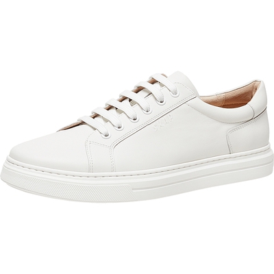 skap圣伽步舒适平底小白鞋