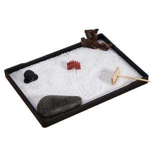 纯白沙子枯山水石头沙造景用白色酒店烟灰缸灭烟沙景观细白石英砂