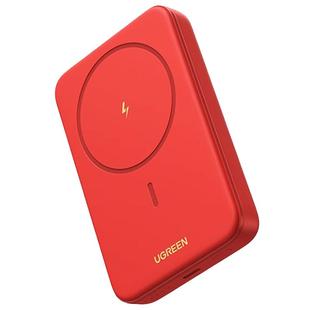 【3C认证充电宝】绿联2026新年磁吸无线充电宝新春款10000毫安适用iphone苹果手机17红色Magsafe便携移动电源