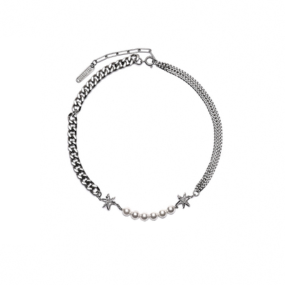 dissolve项链男原创玛瑙珍珠吊坠