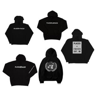 places+faces 3m反光卫衣大集合 P+F帽衫潮牌 袋鼠兜男女ins同款