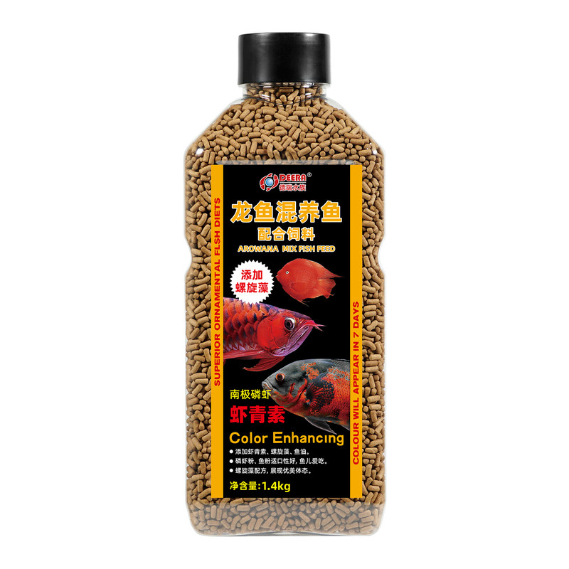 银龙鱼饲料地图大型混养