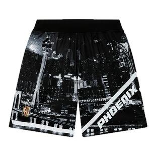 【马思唯同款】太阳队 x M&N x AFGK联名NBA限定澳门夜景运动球裤