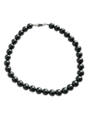 GLNY施家大溪地黑珍珠项链女