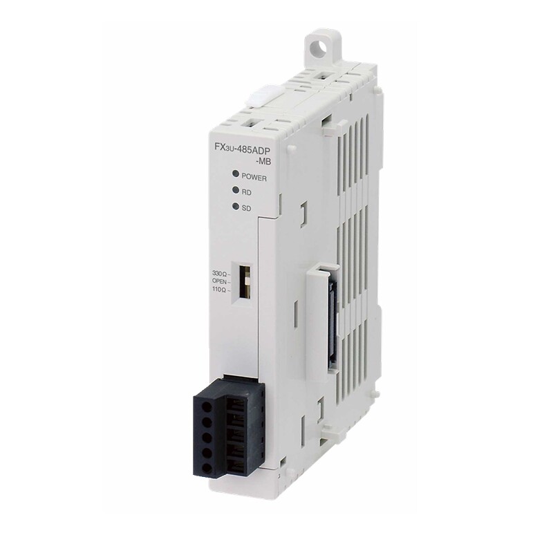 三菱PLC模拟量扩展模块FX3U-4AD-4DA/232/485ADP-MB/1PG/TC-PTADP