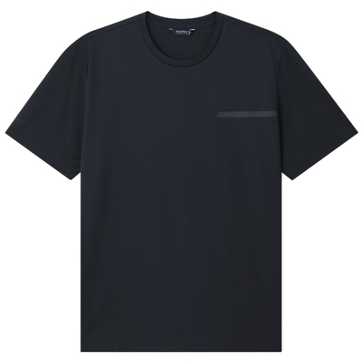 NAUTICA/诺帝卡带弹舒适短袖T恤