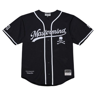 MNxMASTERMIND联名短袖棒球开衫