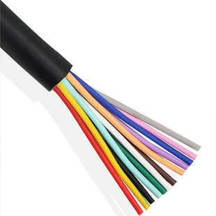 信号电缆线RVV2芯3芯4芯5芯6芯10芯12芯0.12 0.2平方软护套控制线