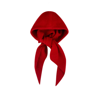 巴拉克拉法保暖毛线帽子围巾一体