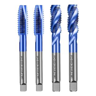 UMLOM35蓝纳米含钴机用丝锥先端螺旋不锈钢专用丝攻4m6m