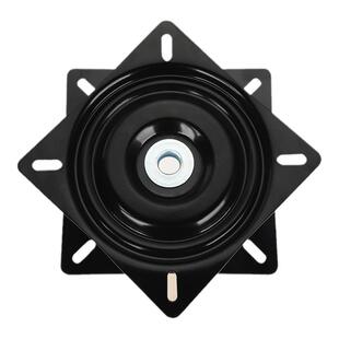 满珠沙发办公椅子旋转底座电视旋转台轴承家具方型铁转盘万向转盘
