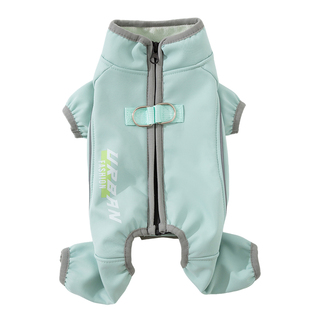 小狗狗衣服2026新款春装比熊泰迪雪纳瑞四脚棉服小型犬宠物冲锋衣