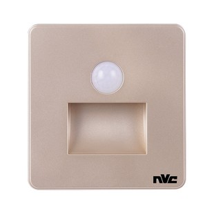 雷士照明人体感应地脚灯LED小夜灯86型嵌入式追光灯过道走廊灯