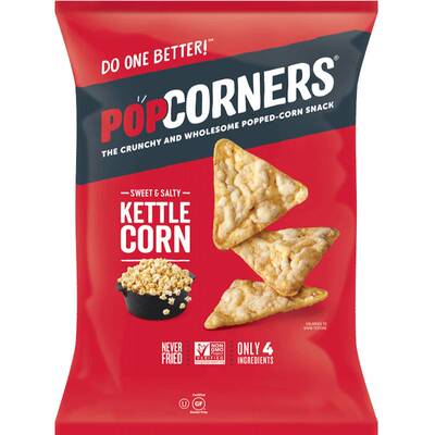 Popcorners咸甜味玉米脆零食142g