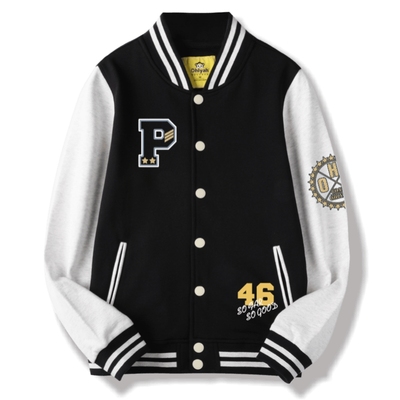 Ohlyah棒球服女秋冬2025新款纯棉ins国潮小个子学生外套班服定制