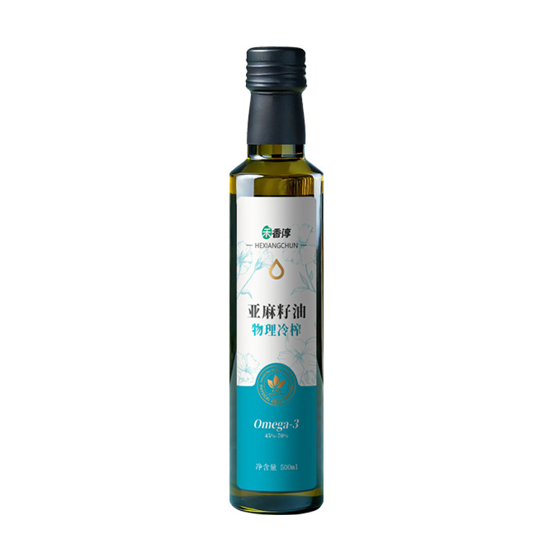 禾香淳Omega-3亚麻籽油一级冷榨