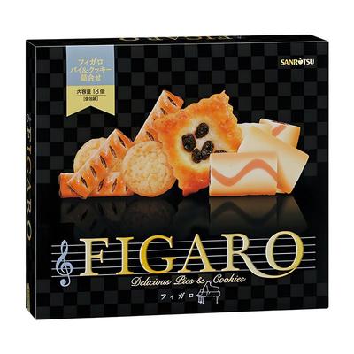 日本进口零食三立费加罗什锦曲奇