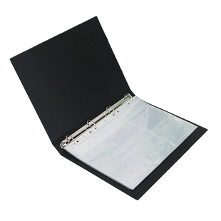 a4塑料活页夹含ppvc活页袋打孔展会样品册1格234691220等分3042格