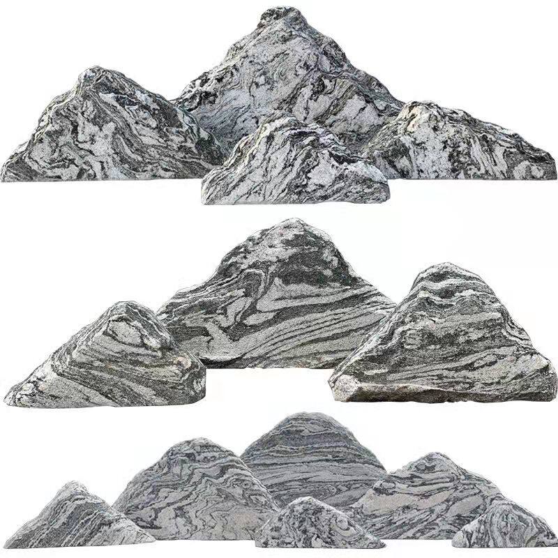 景观石雪浪石假山石切片新中式