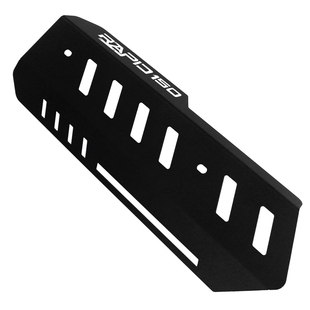 适用天鹰TX150钱江迅150改装排气管装饰盖侧边罩防磨保护外壳配件