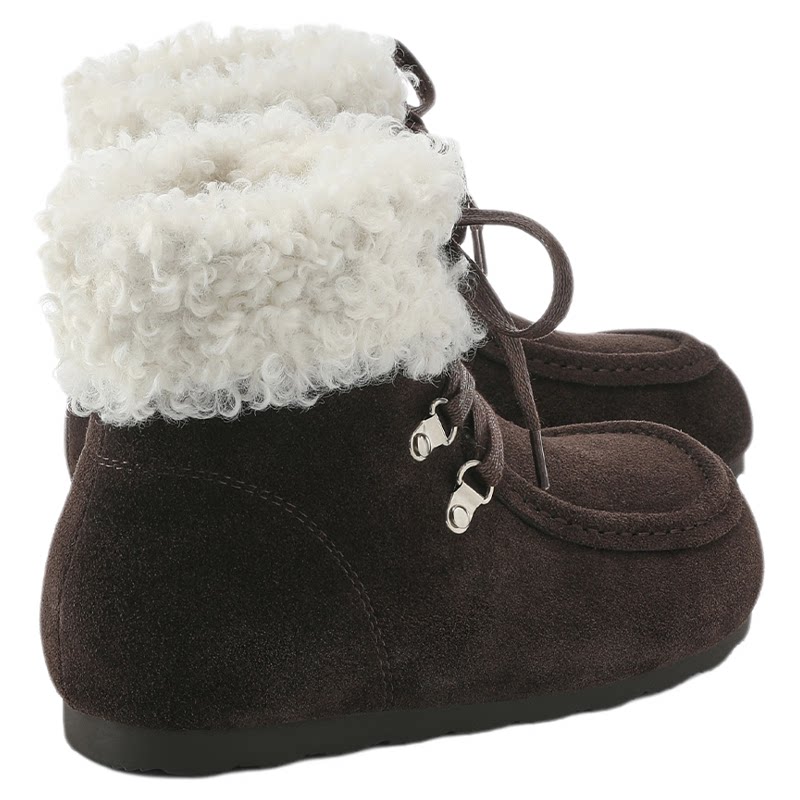 millies妙丽时尚雪地靴加绒女靴