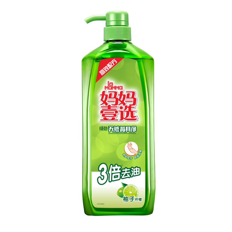 妈妈壹选绿劲餐具净1.28kg易溶