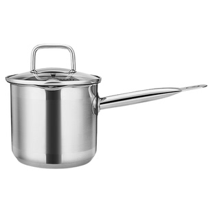 德国戴德不锈钢宝宝专用辅食小奶锅婴儿前煮一体不粘锅顺电设乡味