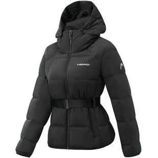 【800蓬】HEAD海德95白鹅绒收腰轻量羽绒服25冬新户外运动外套女