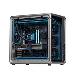 顺丰amd锐龙9800x3d/9700x rtx5080/5070ti/5060显卡海景房水冷台式组装电脑主机游戏电竞diy整机乔思伯x400