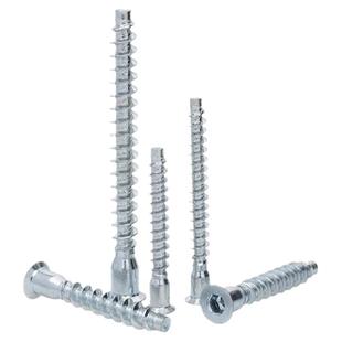 橱柜螺丝家具自攻螺丝钉沉头内六角过山丝 直修木牙M5 M7 M6