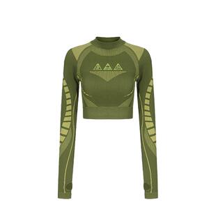 UTO悠途TRICKCOO联名款女款运动T恤健身长袖紧身衣户外休闲衣快干