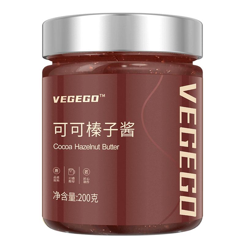 可可榛子酱烘焙早餐涂抹面包吐司