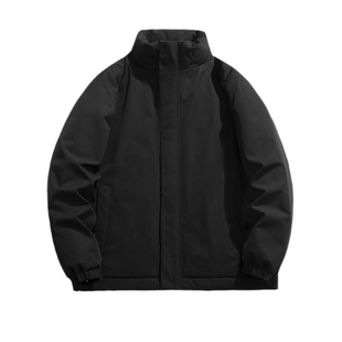 日系简约工装棉衣男冬季宽松加厚外套情侣保暖棉袄潮休闲棉服男女