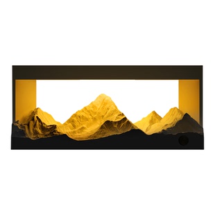 无非良造宅趣店日照金山香薰灯结婚新婚摆件床头灯小夜灯生日礼物