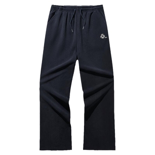 安踏x内心小孩联名丨加绒高腰阔腿裤女裤冬季宽松百搭直筒长裤