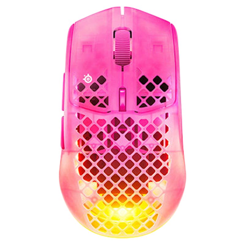 SteelSeries赛睿Aerox 3Gen2二代无线鼠标电脑游戏电竞外设洞洞鼠