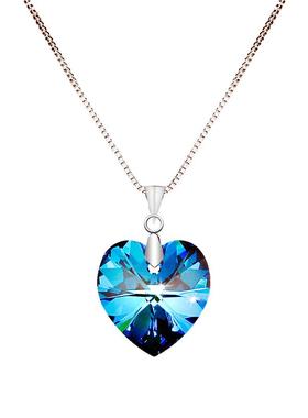 水晶甜美风百搭学生配饰吊坠项链